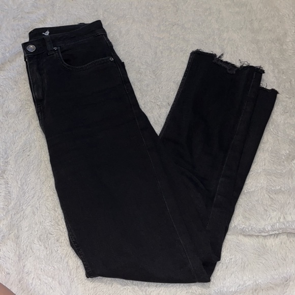 Zara black high rise jeans - Picture 8 of 8